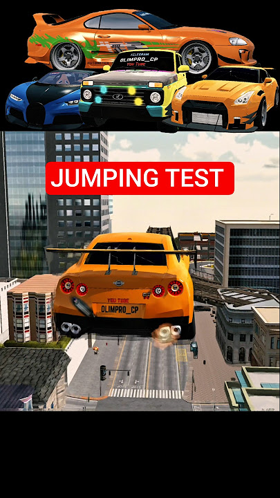 'Cars Jumping Test, battle 😀💪 Car Parking Multiplayer #carparkingmultyplayer