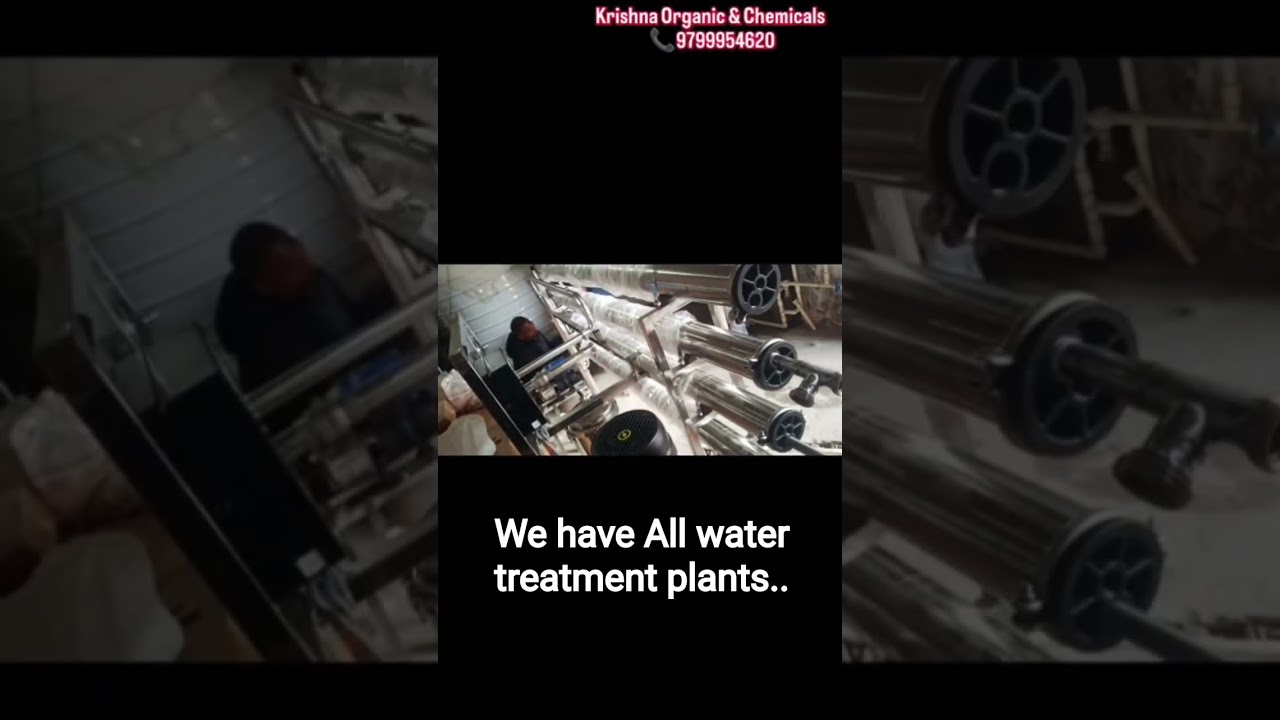 We deal in all water treatment chemicals & plants like RO plant ,ETP ,STP, DM plant & Cooling tower.