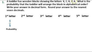 10.3 probability selecting blocks in a specific order