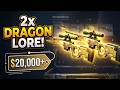 I PULLED X2 DRAGON LOREE!! ($20000) (CS2 Case Opening 2026)