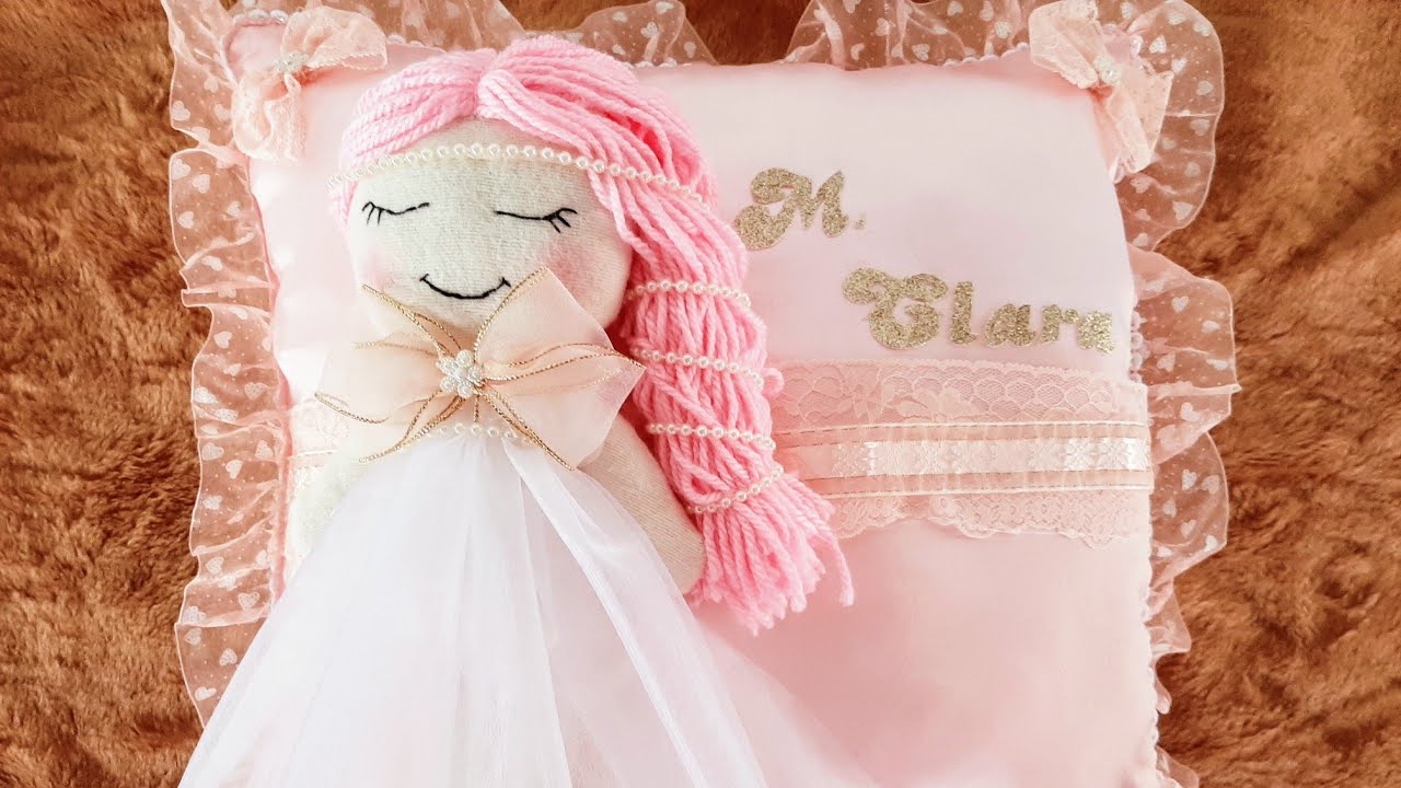 Almofada decorativa para quarto de criança| Passo a passo de almofada| Tutorial| DIY| Baby's room