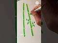 Bamboo stick art with Doms brush pen# Viral # Yt video # Subscribe pls#