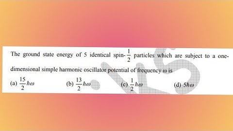 jest 2012 quantum mechanics question solution #jest#iitjam#gate