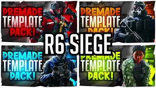 Rainbow Six Siege - Thumbnail Template Pack #2