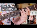 'Love Of My Life' Queen Acoustic Guitar Lesson
