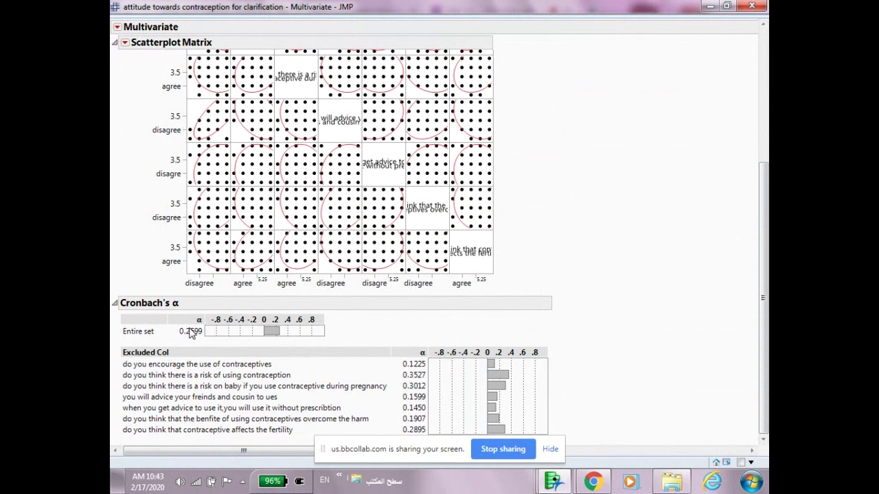 reliability test in JMP - YouTube