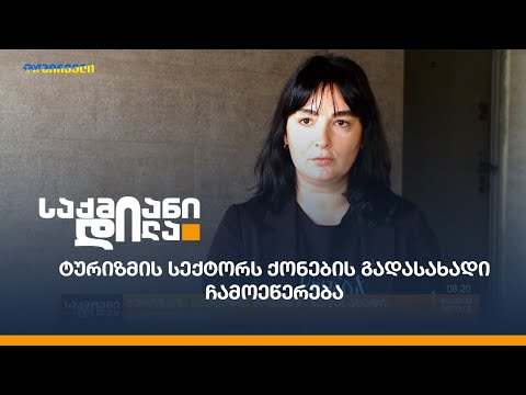 ტურიზმის სექტორს ქონების გადასახადი ჩამოეწერება