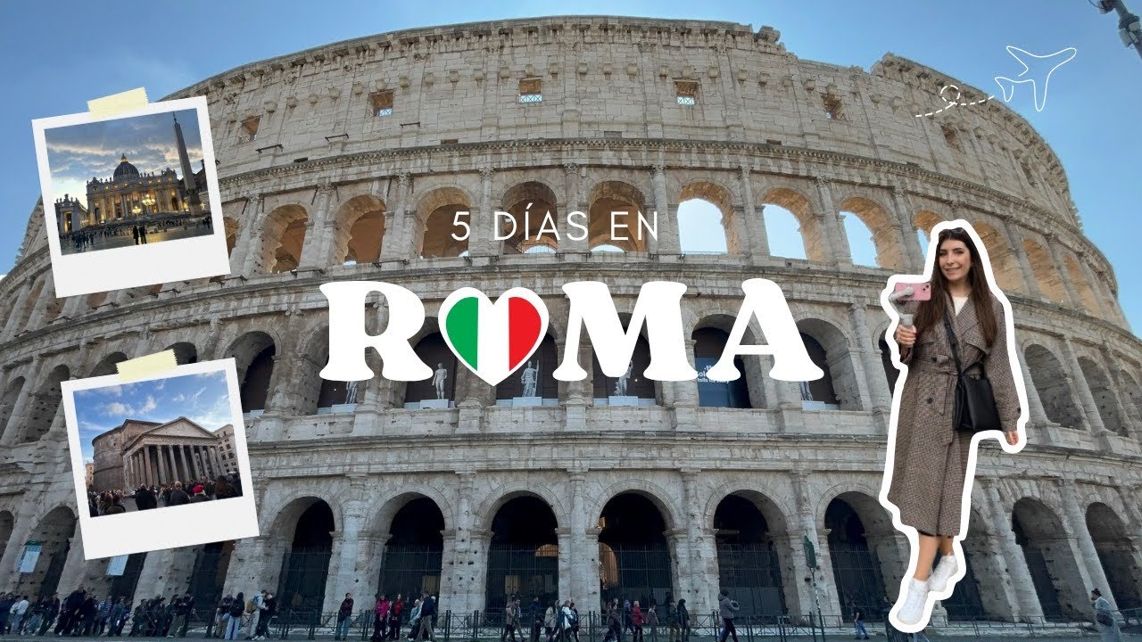 5 días en Roma 🇮🇹🍝 | Travel vlog, qué hacer, dónde comer