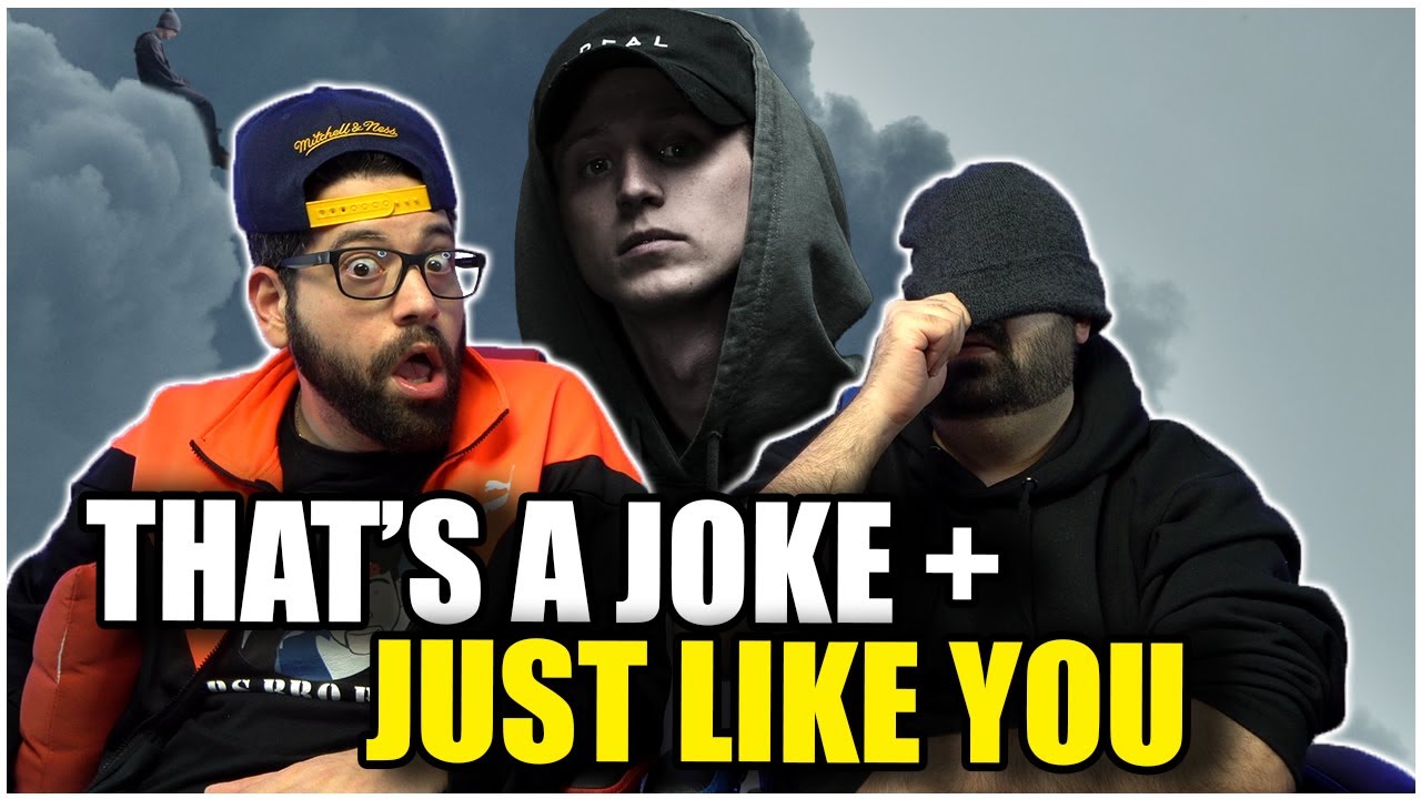 CLOUDS MIXTAPE: NF - THAT'S A JOKE + JUST LIKE YOU *REACTION!!