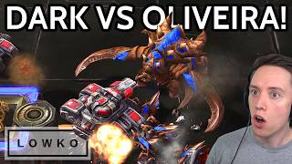 StarCraft 2: BRILLIANT FIGHTS - Dark vs Oliveira! (Best-of-3)