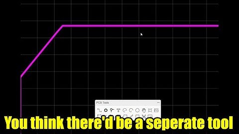 How to draw custom board outlines in EasyEda