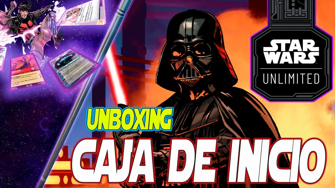 ⚔🌟STAR WARS UNLIMITED | UNBOXING Caja de INICIO