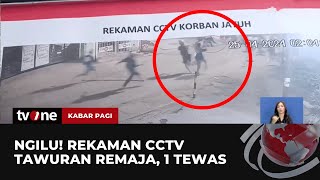 Aksi Tawuran Remaja di Surabaya Menewaskan Satu Orang | Kabar Pagi tvOne