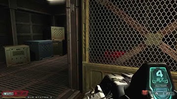 Doom 3 (BFG) Walkthrough "Nightmare" 1440p maxed graphics PART 26 - Caverns Area 2