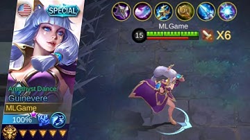 Guinevere MVP Gameplay Life Savior  | Survival Mode