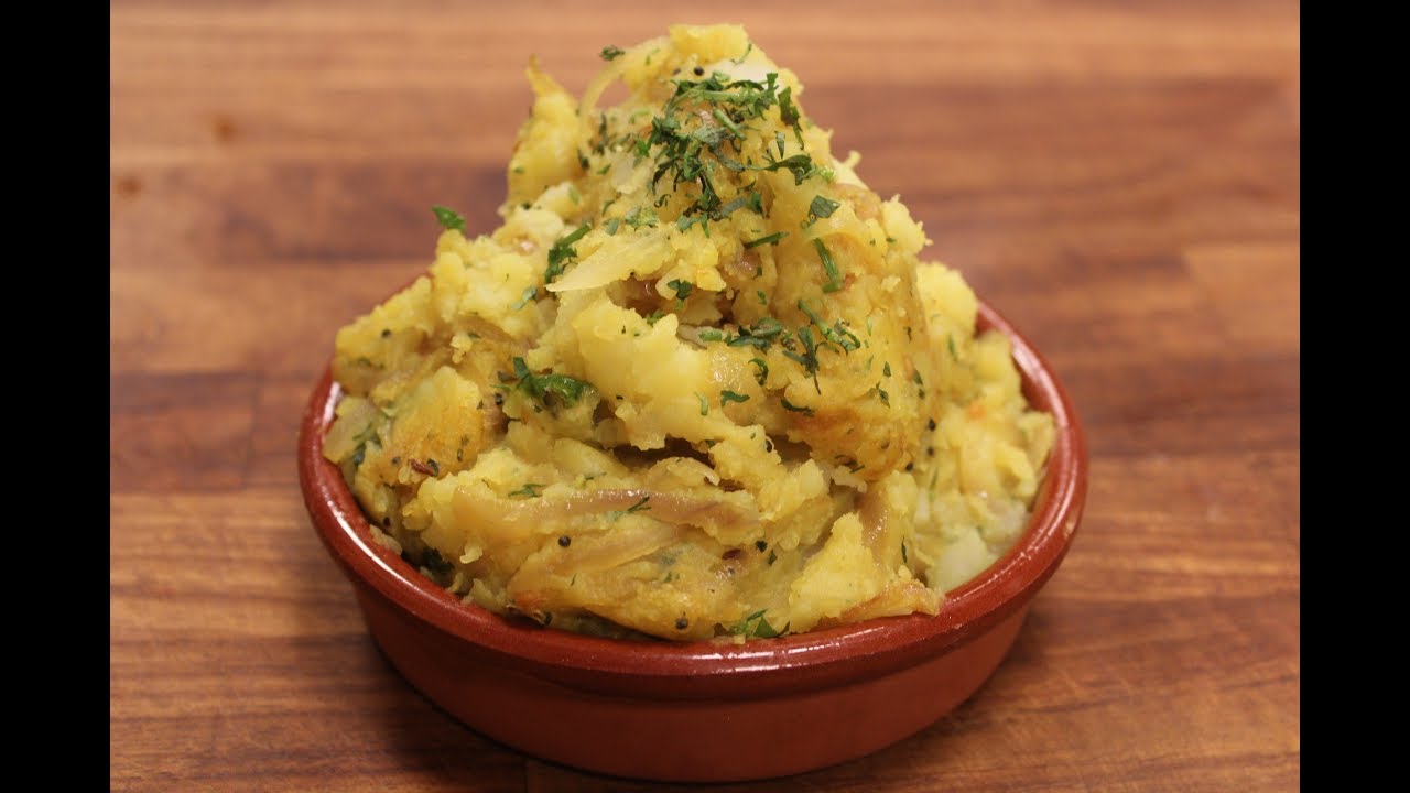 Potato filling for Masala Dosa | Sanjeev Kapoor Khazana