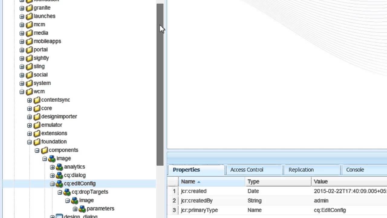 AEM Edit Config Nodes YouTube