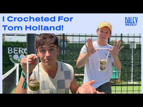 I Crocheted For Tom Holland! I Tom Daley