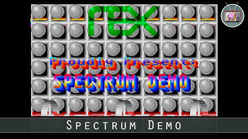 Spectrum Demo by The Exceptions, 1987 | Atari ST Slideshow/Animation | 1080p/50fps