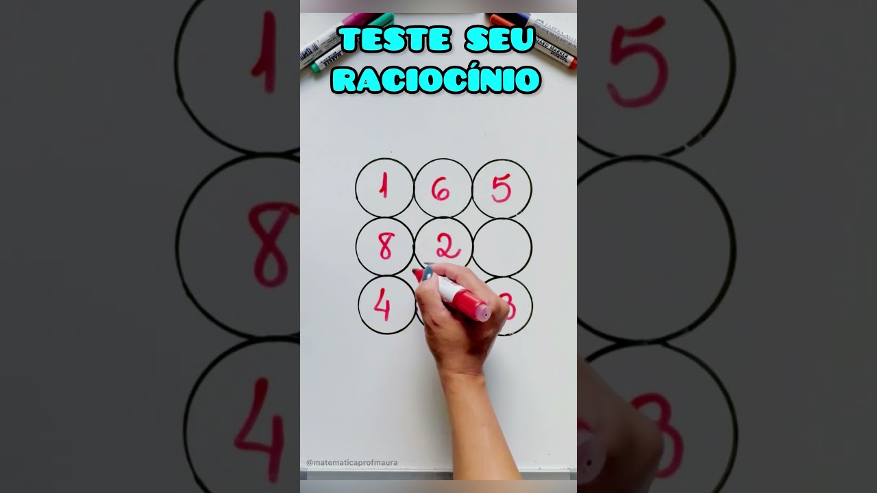 🔥TESTE SEU RACIOCÍNIO 🔥 #matematica #raciociniologico #matematica #concursos #aulas