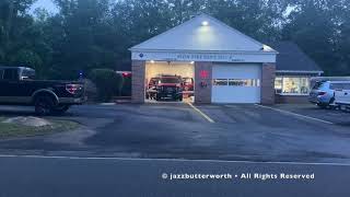 Avon Volunteer Fire Department Engine (Mini-Pumper) 13 Responding With Friendly Siren Horn!!!!!