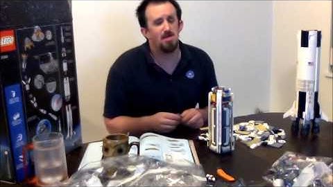 Lego Saturn V Build Timelapse