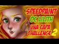 #LentejaCrudaClub Speedpaint: OC Lilith Una capa challenge