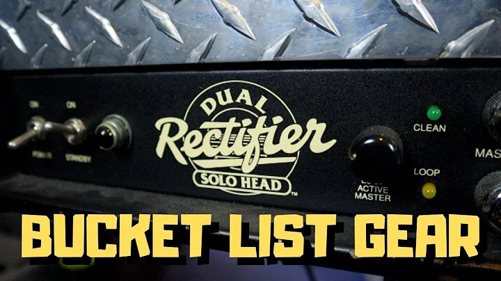 Bucket List Gear - Mesa Dual Rectifier Rev F/G