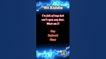 I’m full of keys but can’t open any door. What am I?