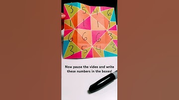 DIY Number Puzzle!