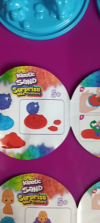 Kinetic Sand Surprise Wild Critters