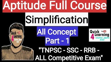Aptitude Simplification Part 1 |Basic to Extreme All Concept|TNPSC SSC RRB BANK | Karthick Elangovan