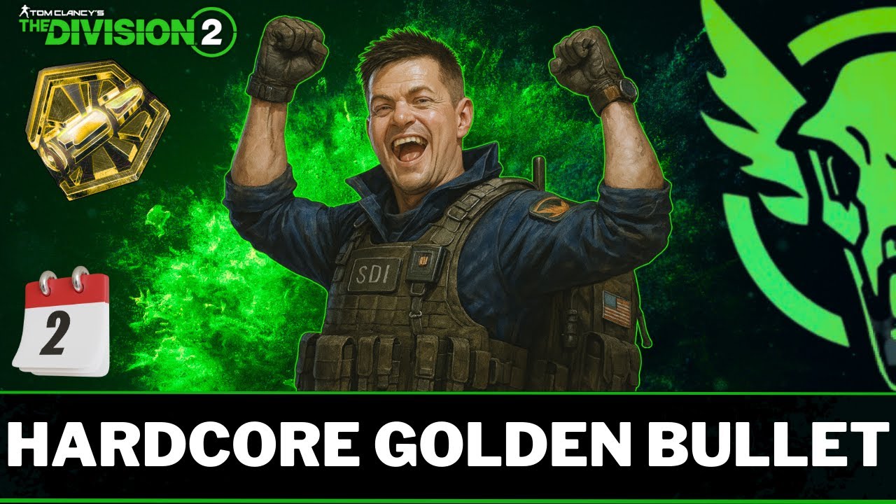 Day 2 Hardcore Golden Bullet Time On The Division 2