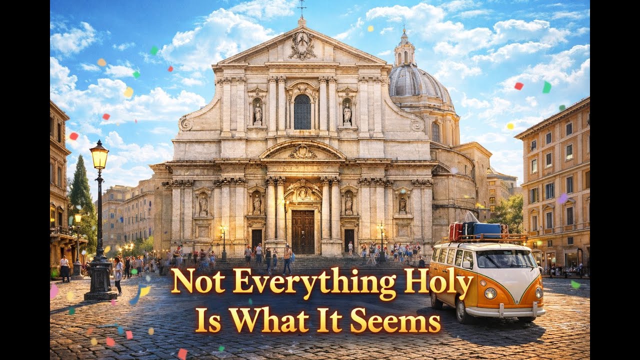 This Church in Rome Is Lying to Your Eyes🤩