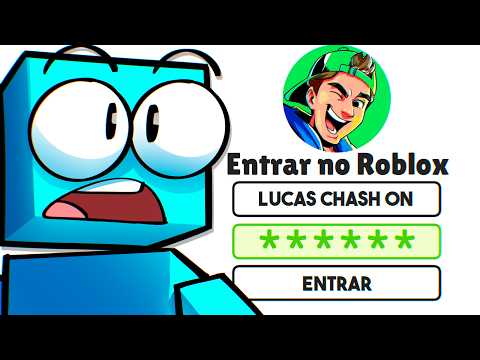 Hackeei a conta de ROBLOX do Lucas Clash On