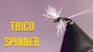 Trico Spinner Dry Fly Tying Tutorial | This Pattern Catches HUGE Trout