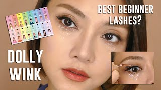 Dolly Wink Easy Lash Try-on: 16 Styles! Beginner/Subtle Japanese False Lashes by Koji