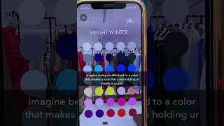 get ur full color analysis with Season Palette on the app store. :)    #PersonalColor #PersonalColor