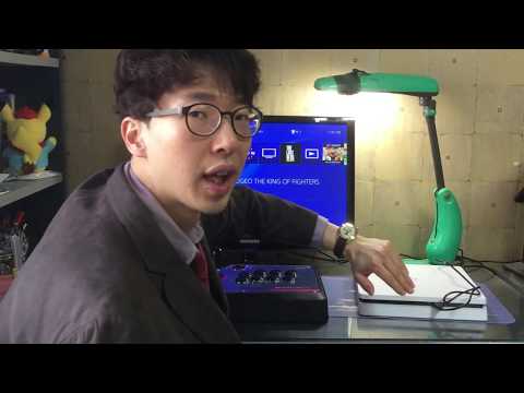 격투게임용 조이스틱  조이트론 JOYTRON  EX Revolution V2 - (2)연결 및 테스트