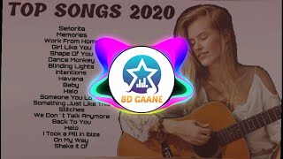 Pop Hits 2020 | 8D AUDIO | Top 20 Popular Songs | All Time Hit Songs | Best Pop Songs | 8D GAANE