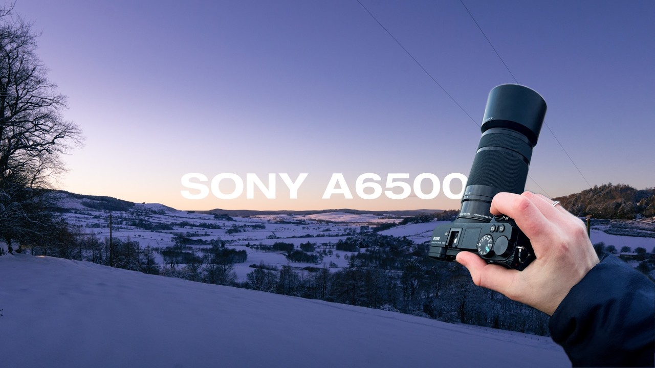 SNOWY NATURE PHOTOGRAPHY | Sony A6500 POV | RELAXING NATURE SOUNDS