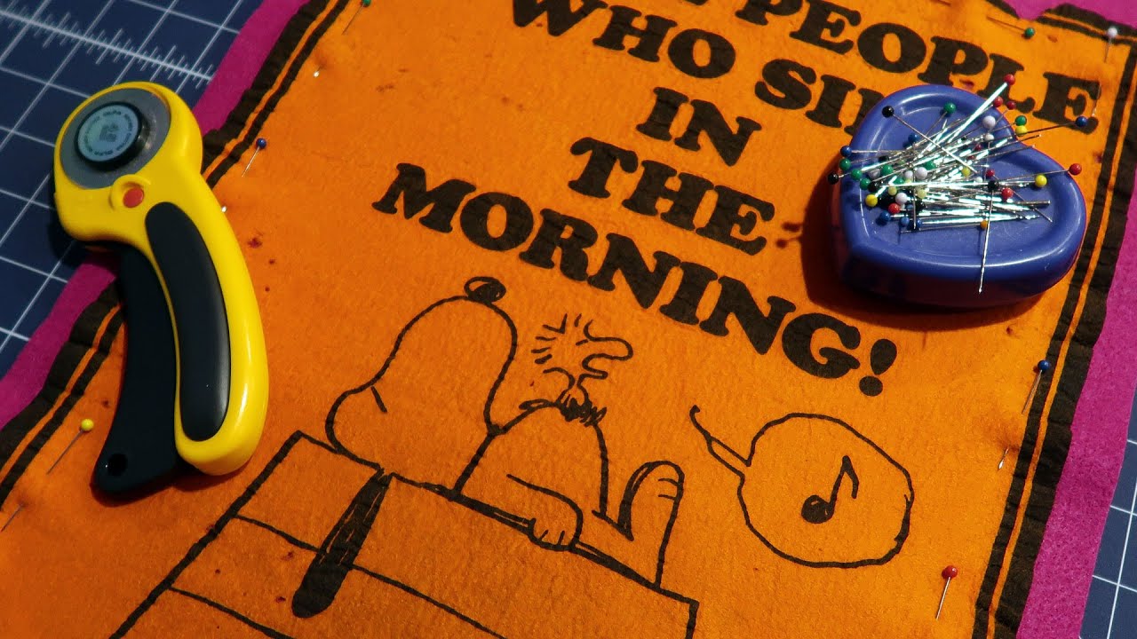 SOS! Saving a vintage Snoopy & Woodstock Pennant DIY | CollectPeanuts ...