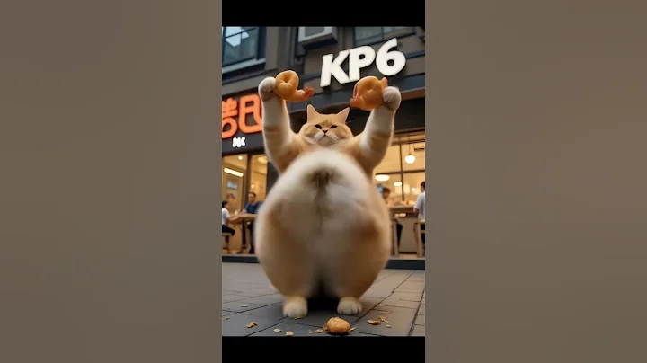 Fat Cat's Dance Journey: Follow the Beat!#Fat cat#Happy#Dancing#Delicious food#Dance#Happiness thumbnail