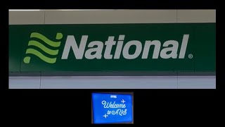 AUS Airport Austin - National Rental Car Walk