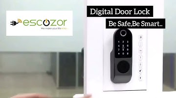 Smart Digital Door Lock ESD01 by Escozor