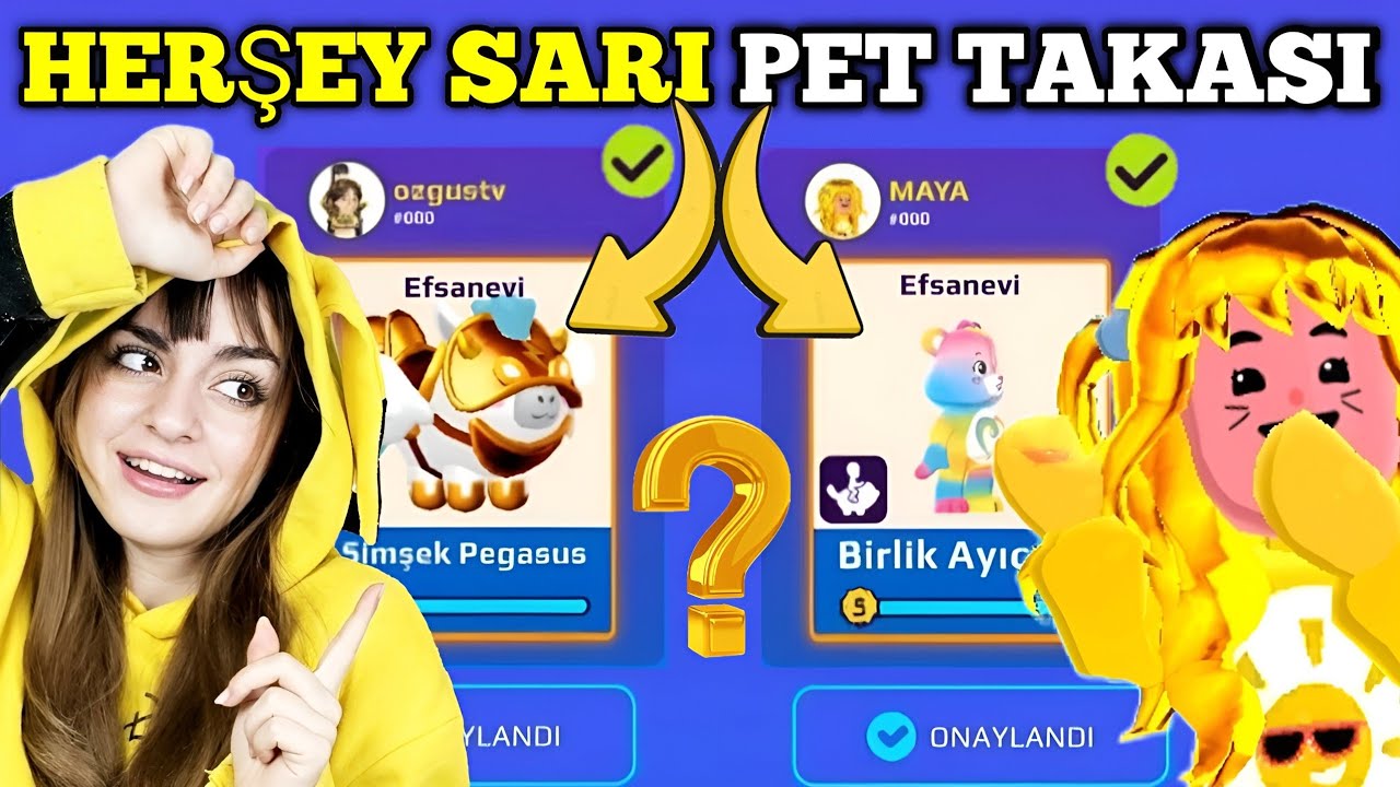 PK XD MAYA İLE SARI PET TAKASI !? 24 SAAT SARI PETLER !! EN DEĞERLİ PET HANGİSİ ? | ÖZGÜŞ TV