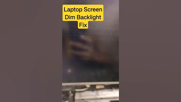 Laptop Screen Dim Backlight Problem Solved | Dell N5110 Screen Backlight Problem Fix100%