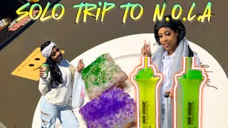 Solo trip to Nola || Bday Vlog