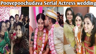 Poovepoochudava serial actress wedding | zeetamil | shiva | shakthi | reshma muralidharan | krithika