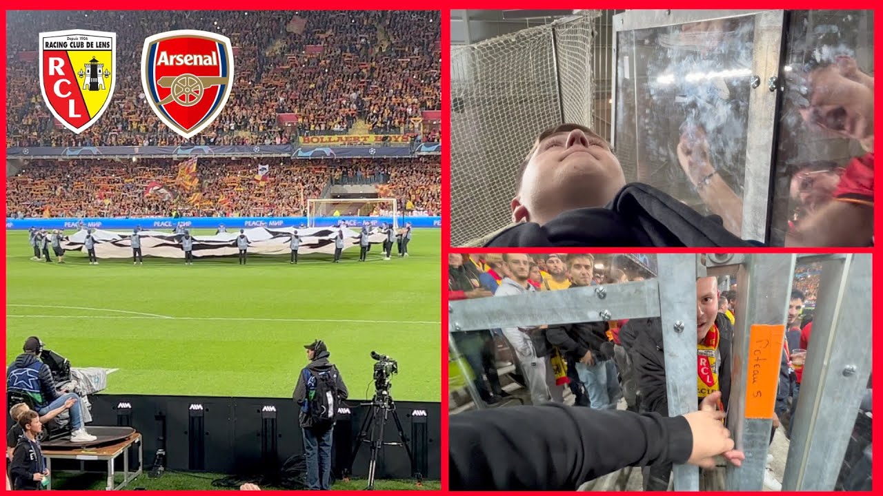 First Loss Of The Season| Lens Vs Arsenal Champions League Vlog|